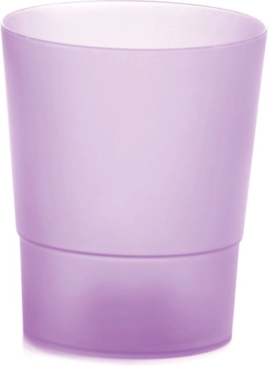 Maceta para orquídeas Coubi Orchid 12,5 cm – morado transparente