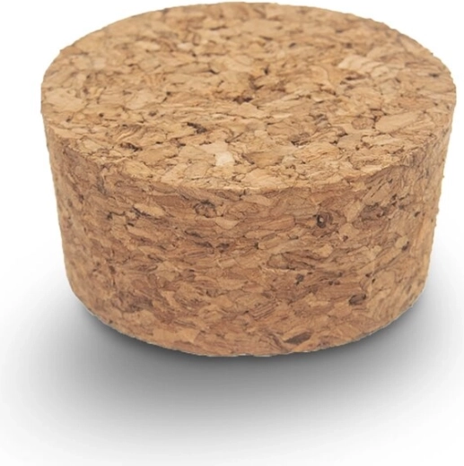 Tapón cónico de corcho 4,3–3,7 × 2,4 cm, 3 uds
