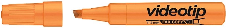 Rotulador fluorescente ICO Videotip naranja