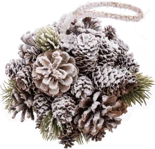 Aspecto nevado para decoración invernal