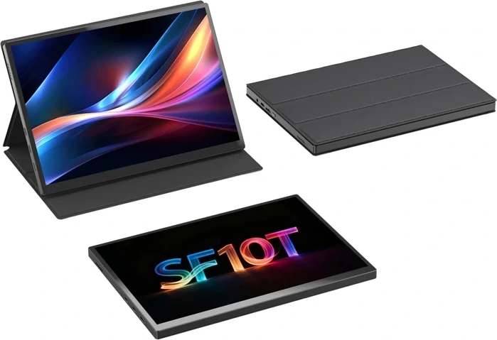 USB‑C one‑cable y soporte práctico para uso móvil
