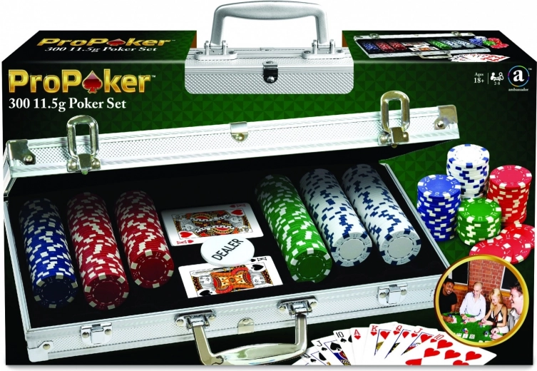 Set de póker Marchant 300 fichas