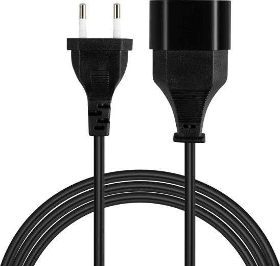 Cable alargador de alimentación Savio 1,5 m