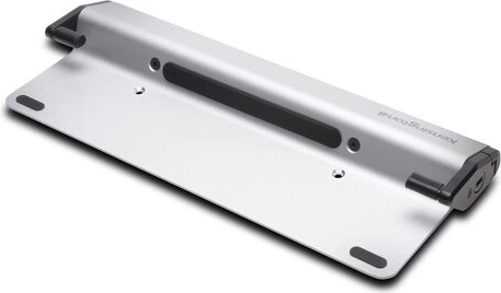 Brazos ajustables para 11–15,6" y acceso a puertos