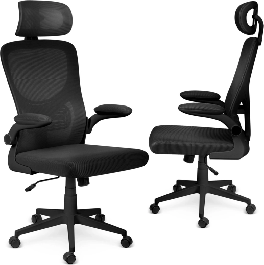 Sofotel Brass silla de oficina ergonómica de micromalla negra