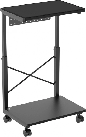 Soporte móvil ajustable para PC con estante
