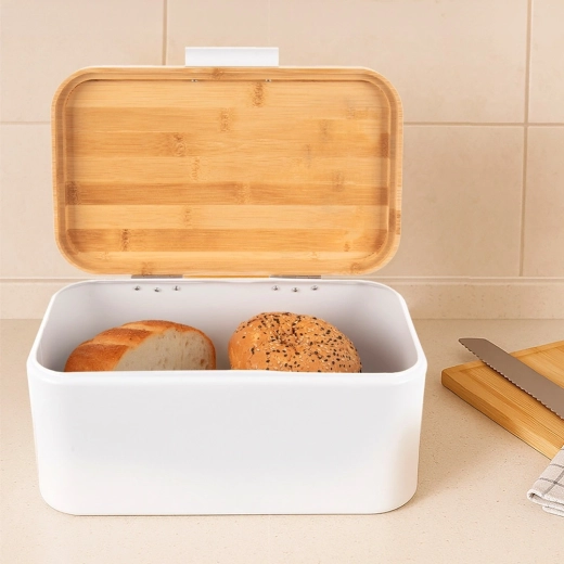 Panera espaciosa para distintos tipos de pan