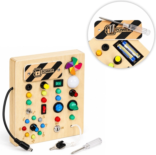 Luces LED controladas con una llave