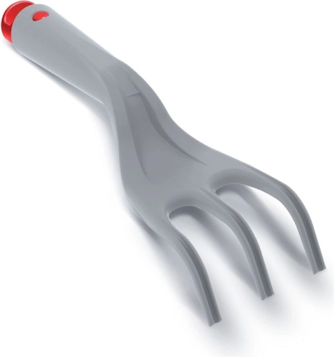 Cultivador manual R Fork Plus de plástico ABS, gris