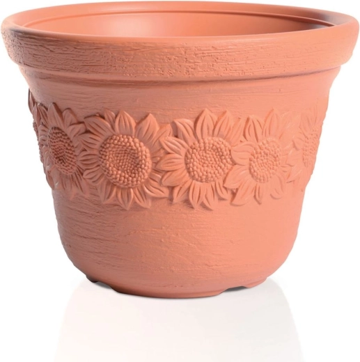 Macetero jardinera Sunny 57 cm color ladrillo