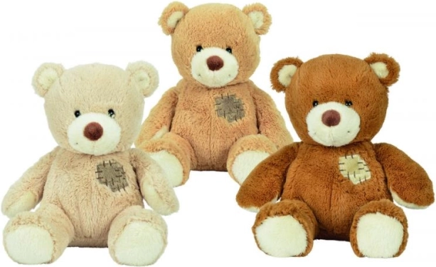 Osito de peluche con parche 25 cm