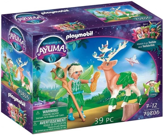 Hada de bosque de Playmobil con animal misterioso