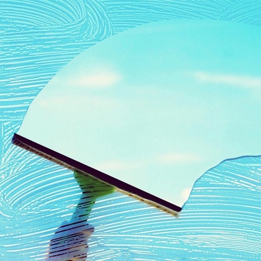 Escobilla para un pulido sin marcas en los cristales