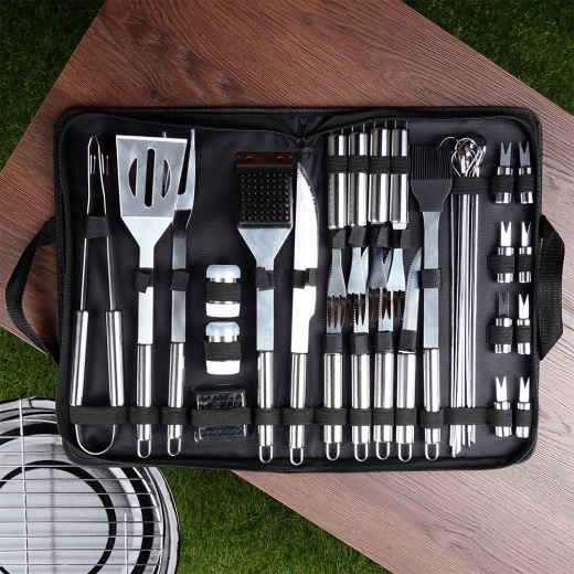 Acero inoxidable resistente y mangos largos y seguros