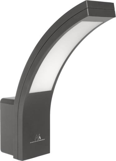 Aplique LED de pared 10 W para fachadas – gris