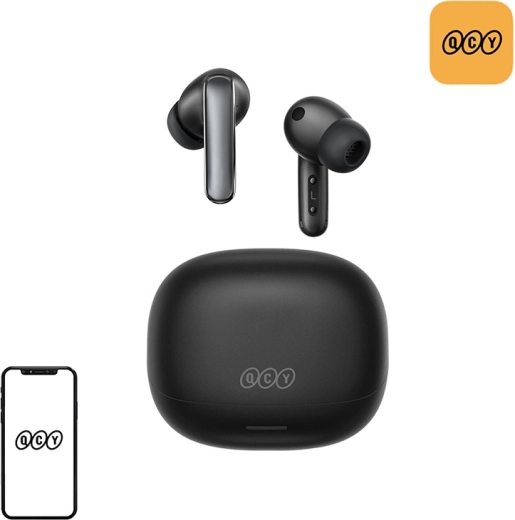 QCY MeloBuds N65 auriculares inalámbricos TWS con ANC (negro)