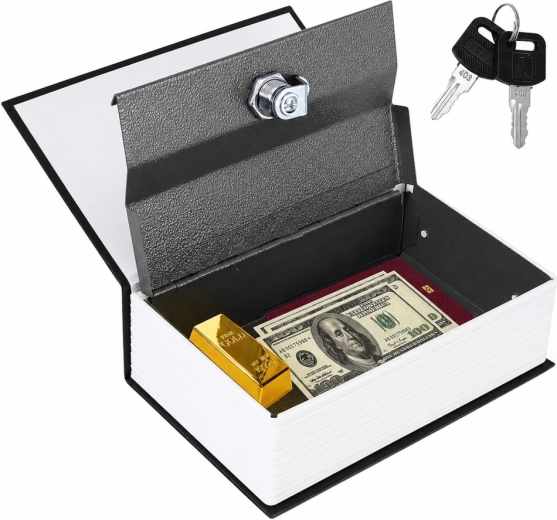 Caja metálica con cerradura de llave