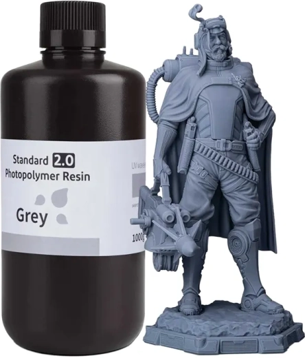 Resina fotopolimérica ELEGOO Standard 2.0 gris 1 kg