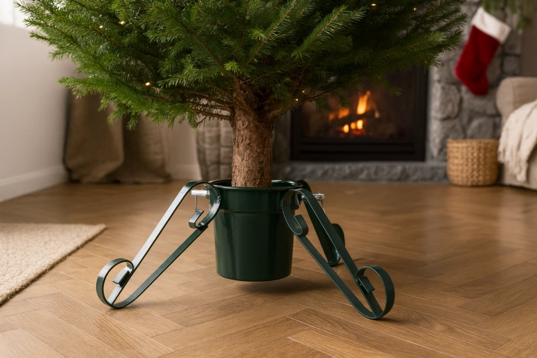 Estabilidad metálica firme para unas Navidades tranquilas