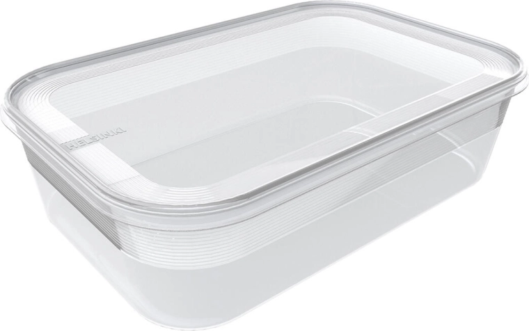 Recipiente para alimentos HELSINKI 3 l rectangular con tapa
