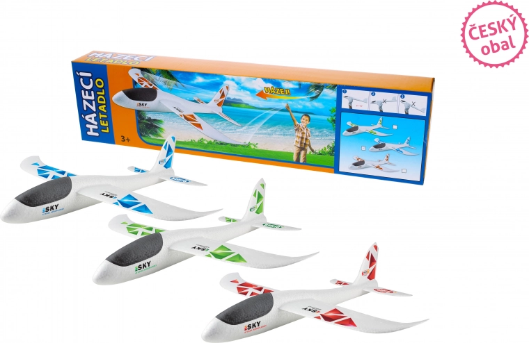 Avión lanzador de espuma 47 × 49 cm
