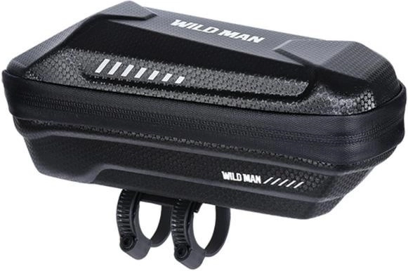Wildman XS5 bolsa impermeable para el cuadro de bicicleta negra