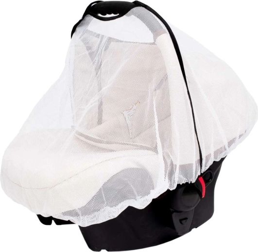 Mosquitera para silla de coche new baby basic blanca