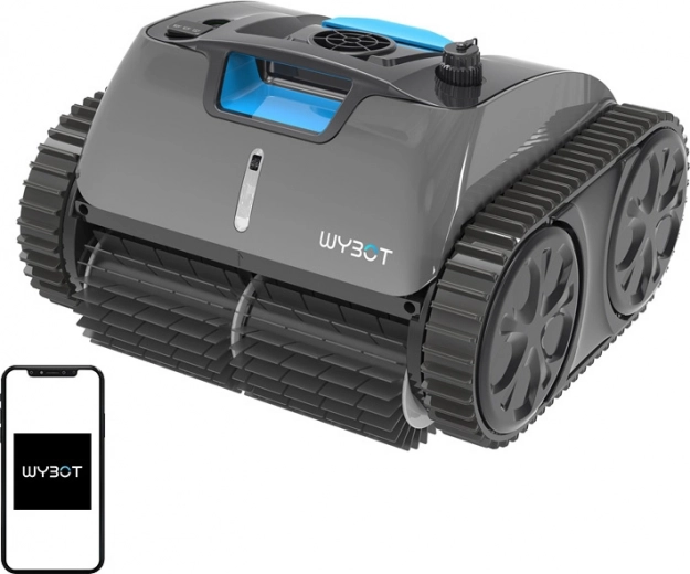 Limpiador robótico inalámbrico de piscina wybot c1 max