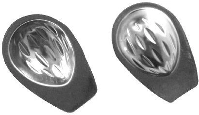 Moldes para galletas con forma de nuez pequeños, 20 uds