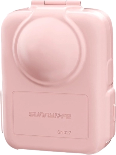Sunnylife funda protectora semiabierta para DJI Osmo 360 (rosa)