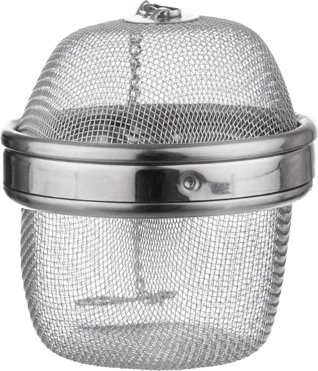 Colador de acero inoxidable para té de 6,5 cm