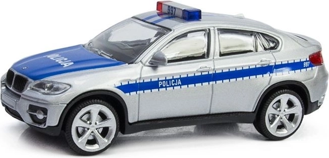 Rastar BMW X6 coche policial 1:43 - 1 unidad