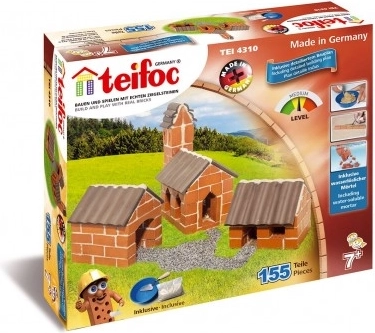 Kit de construcción TEIFOC aldea – 155 piezas