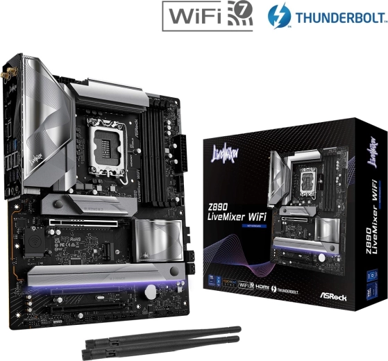 Placa base ATX Asrock z890 livemixer wifi