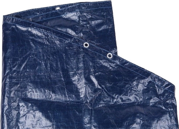Lona de cobertura de invierno premium para piscina ovalada 7,3 × 3,7 m