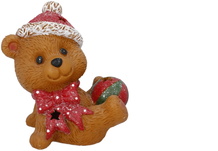 Adorable osito festivo