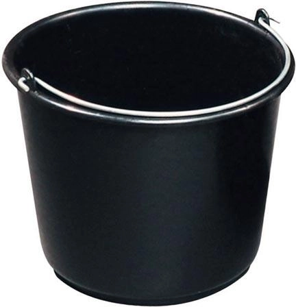 Cubo de albañilería de 20 l de plástico reciclado