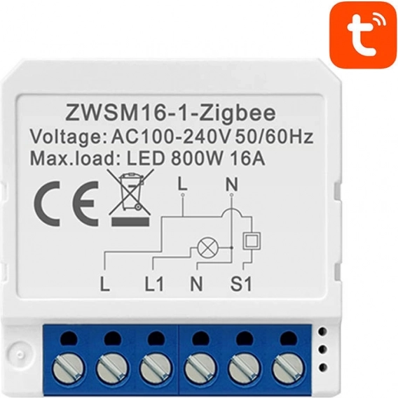 Módulo conmutador inteligente ZigBee Avatto TUYA – W1