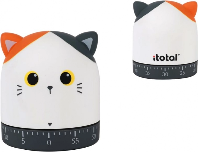 Temporizador de cocina – gatito blanco