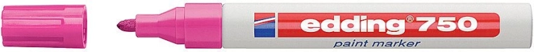 Rotulador de pintura Edding 750 rosa
