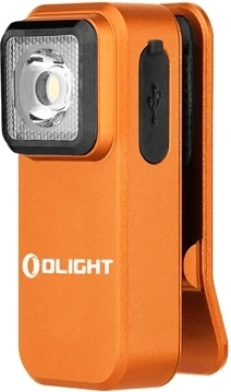 Linterna multifunción de clip Olight Oclip naranja