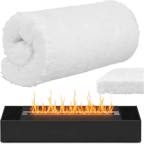 Inserto cerámico (alfombrilla) Kaminer para chimenea de bioetanol 20 × 30 × 3 cm - 1 unidad