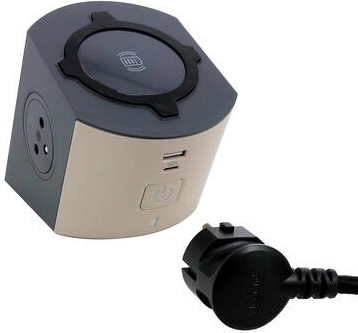Dos tomas empotradas 2P+E para 16 A / 230 V