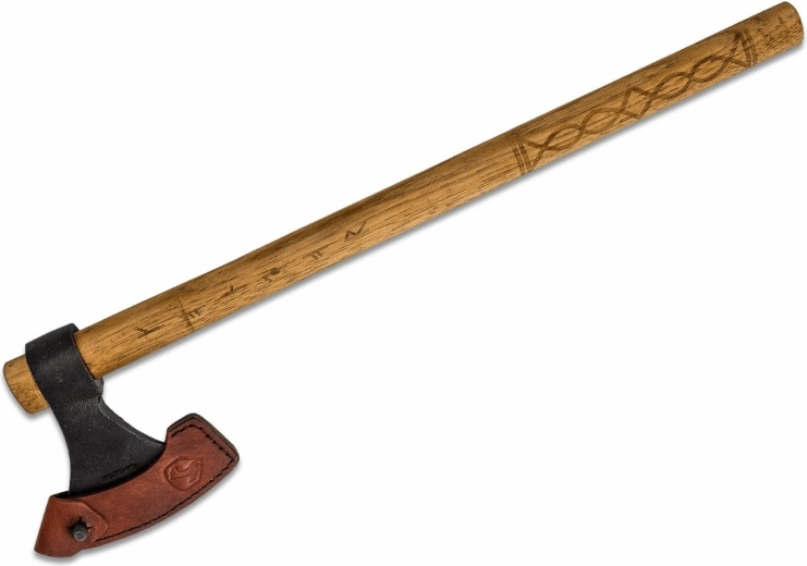 Mango de hickory con grabado decorativo