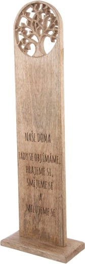Nuestra tabla de servir de madera de mango 80 cm