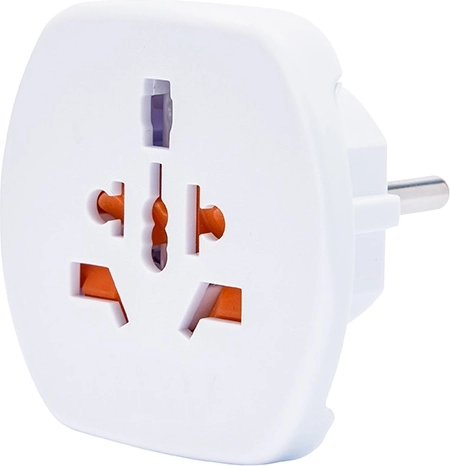 Adaptador de viaje Solight para tomas E/F (Chequia/Europa) - 1 pieza