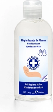 Gel antibacteriano para manos con 75 % de alcohol 100 ml