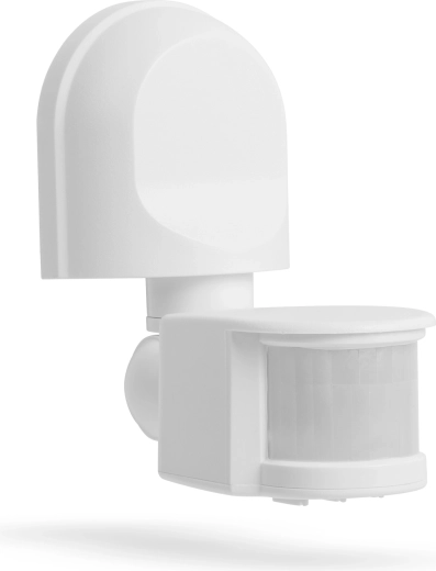 Sensor de movimiento de 180° con alcance de hasta 12 m e IP44