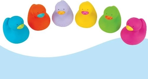 Juguete de baño – set de patitos (6 uds)