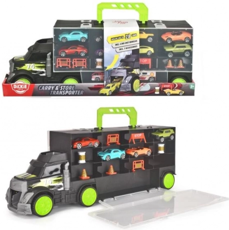 Maletín transportador de coches con accesorios